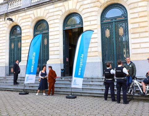 Opening academiejaar 2019/2020, van oud justitiepaleis naar aula