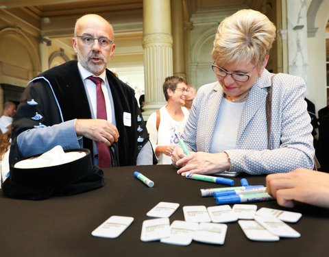 Opening academiejaar 2019/2020, van oud justitiepaleis naar aula