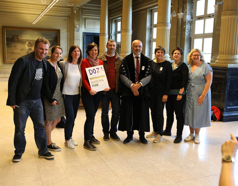 Opening academiejaar 2019/2020, van oud justitiepaleis naar aula