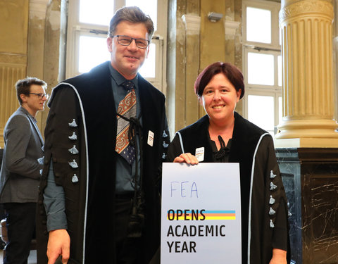 Opening academiejaar 2019/2020, van oud justitiepaleis naar aula