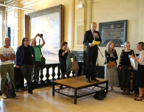 Opening academiejaar 2019/2020, van oud justitiepaleis naar aula