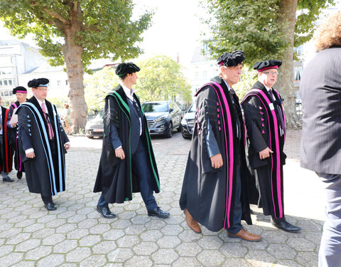 Opening academiejaar 2019/2020, van oud justitiepaleis naar aula