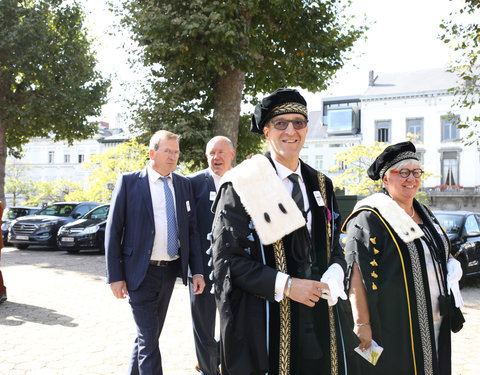 Opening academiejaar 2019/2020, van oud justitiepaleis naar aula