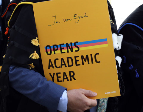 Opening academiejaar 2019/2020, van oud justitiepaleis naar aula