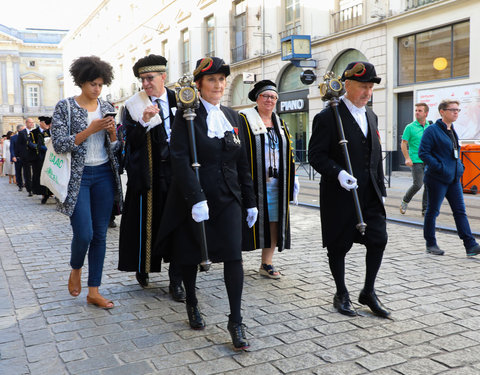 Opening academiejaar 2019/2020, van oud justitiepaleis naar aula