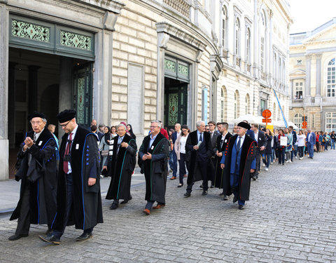 Opening academiejaar 2019/2020, van oud justitiepaleis naar aula