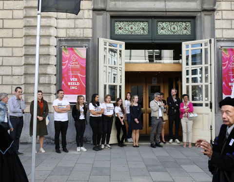 Opening academiejaar 2019/2020, van oud justitiepaleis naar aula