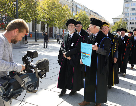 Opening academiejaar 2019/2020, van oud justitiepaleis naar aula