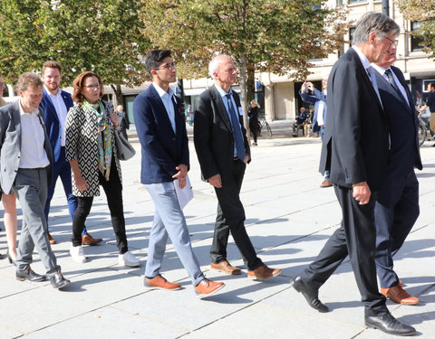 Opening academiejaar 2019/2020, van oud justitiepaleis naar aula