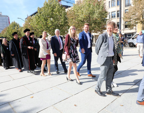 Opening academiejaar 2019/2020, van oud justitiepaleis naar aula