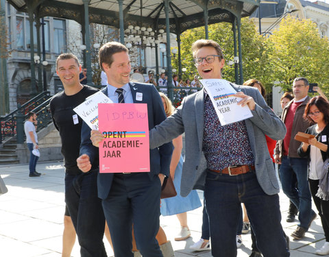 Opening academiejaar 2019/2020, van oud justitiepaleis naar aula