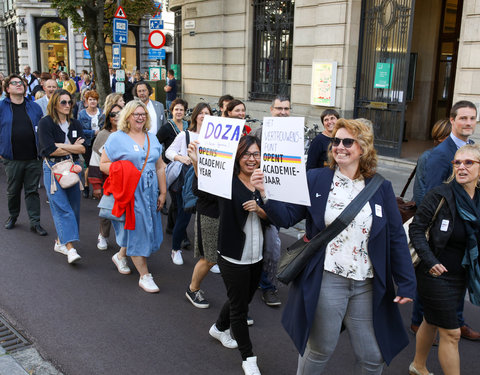 Opening academiejaar 2019/2020, van oud justitiepaleis naar aula