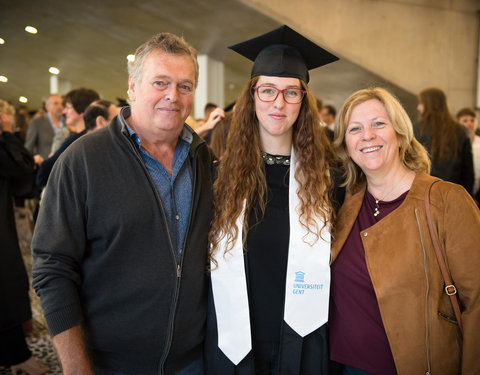 Proclamatie 2018/2019 faculteit Letteren en Wijsbegeerte