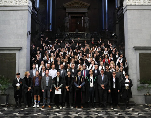 Proclamatie 2018/2019 promovendi Politieke Wetenschappen en Sociologie