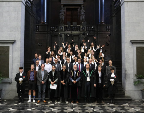 Proclamatie 2018/2019 promovendi Politieke Wetenschappen en Sociologie