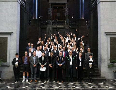 Proclamatie 2018/2019 promovendi Politieke Wetenschappen en Sociologie