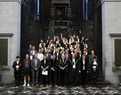 Proclamatie 2018/2019 promovendi Politieke Wetenschappen en Sociologie