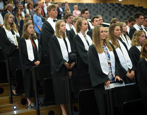 Proclamatie 2018/2019 faculteit Bio-ingenieurswetenschappen