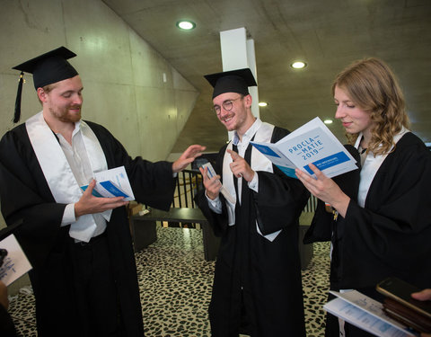 Proclamatie 2018/2019 faculteit Bio-ingenieurswetenschappen