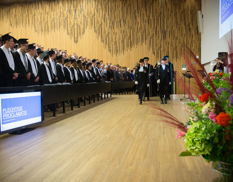 Proclamatie 2018/2019 faculteit Bio-ingenieurswetenschappen