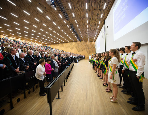 Proclamatie 2018/2019 faculteit Bio-ingenieurswetenschappen