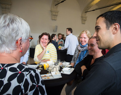 Onthaalontbijt voor nieuwe UGent medewerkers