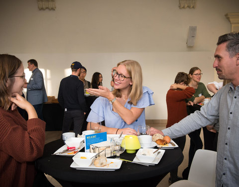 Onthaalontbijt voor nieuwe UGent medewerkers