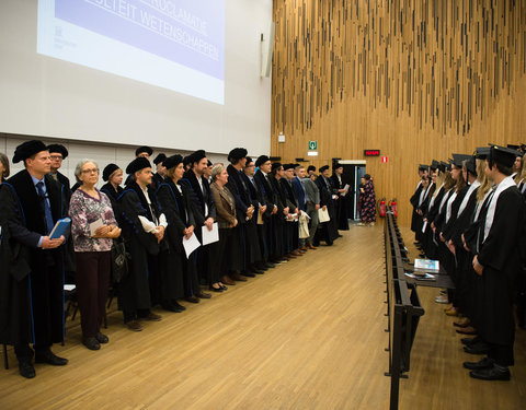 Proclamatie 2018/2019 faculteit Wetenschappen