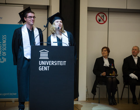 Proclamatie 2018/2019 faculteit Wetenschappen