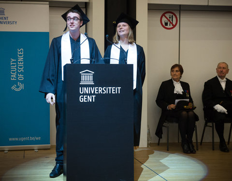 Proclamatie 2018/2019 faculteit Wetenschappen