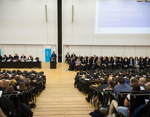 Proclamatie 2018/2019 faculteit Wetenschappen