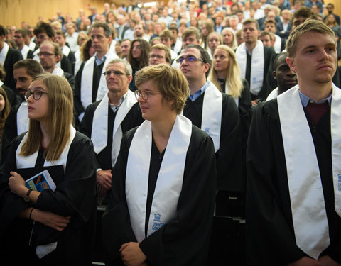 Proclamatie 2018/2019 faculteit Wetenschappen