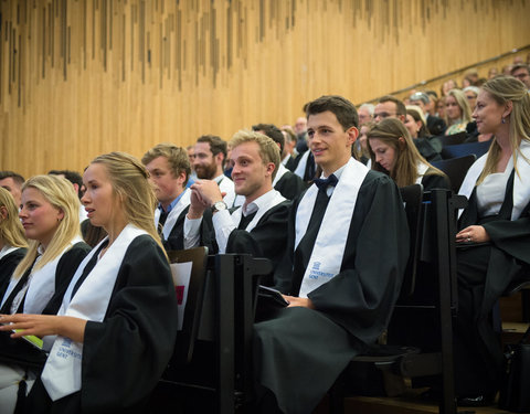 Proclamatie 2018/2019 opleidingen Business Engineering, Economische Wetenschappen, Algemene Economie, Banking & Finance, Marketi