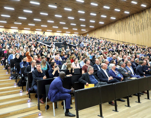 Openingscollege Politicologie met Vlaams minister-president Jan Jambon