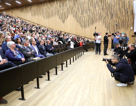 Openingscollege Politicologie met Vlaams minister-president Jan Jambon