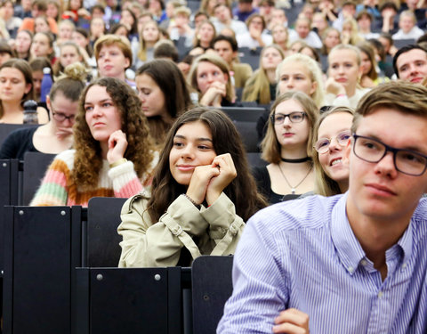 Openingscollege Politicologie met Vlaams minister-president Jan Jambon