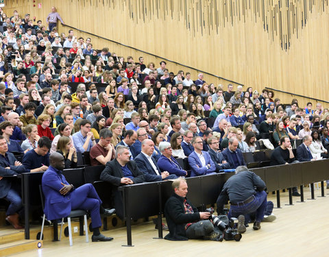 Openingscollege Politicologie met Vlaams minister-president Jan Jambon