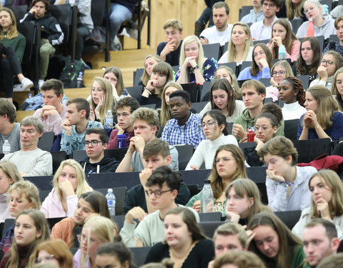 Openingscollege Politicologie met Vlaams minister-president Jan Jambon