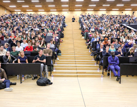 Openingscollege Politicologie met Vlaams minister-president Jan Jambon