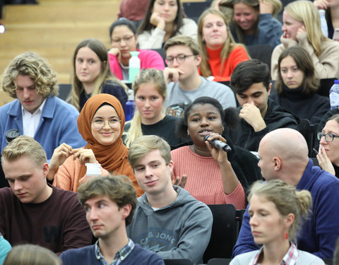 Openingscollege Politicologie met Vlaams minister-president Jan Jambon