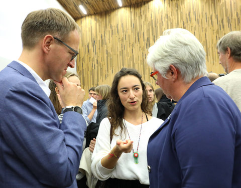 Openingscollege Politicologie met Vlaams minister-president Jan Jambon