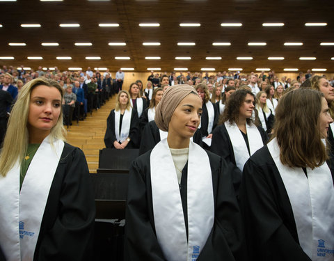 Proclamatie 2018/2019 Gezondheidsbevordering, Management en Beleid van de Gezondheidszorg, Verpleegkunde en Vroedkunde