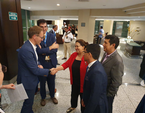 UGent delegatie op bezoek in Ecuador