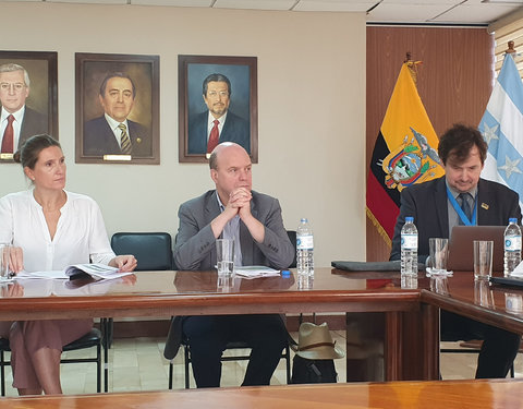 UGent delegatie op bezoek in Ecuador