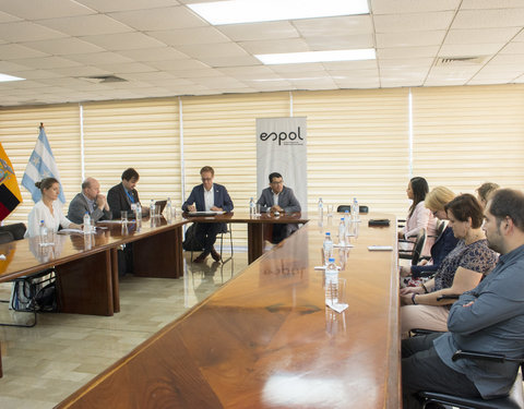 UGent delegatie op bezoek in Ecuador