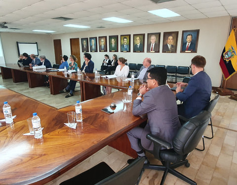 UGent delegatie op bezoek in Ecuador