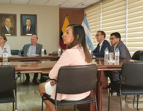 UGent delegatie op bezoek in Ecuador