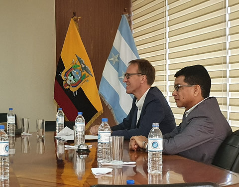 UGent delegatie op bezoek in Ecuador