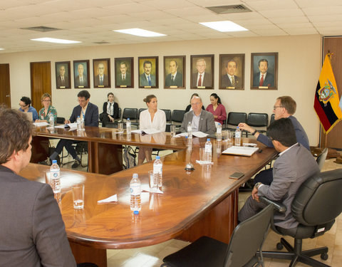 UGent delegatie op bezoek in Ecuador