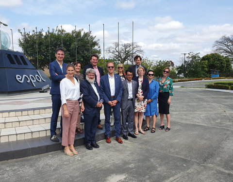 UGent delegatie op bezoek in Ecuador